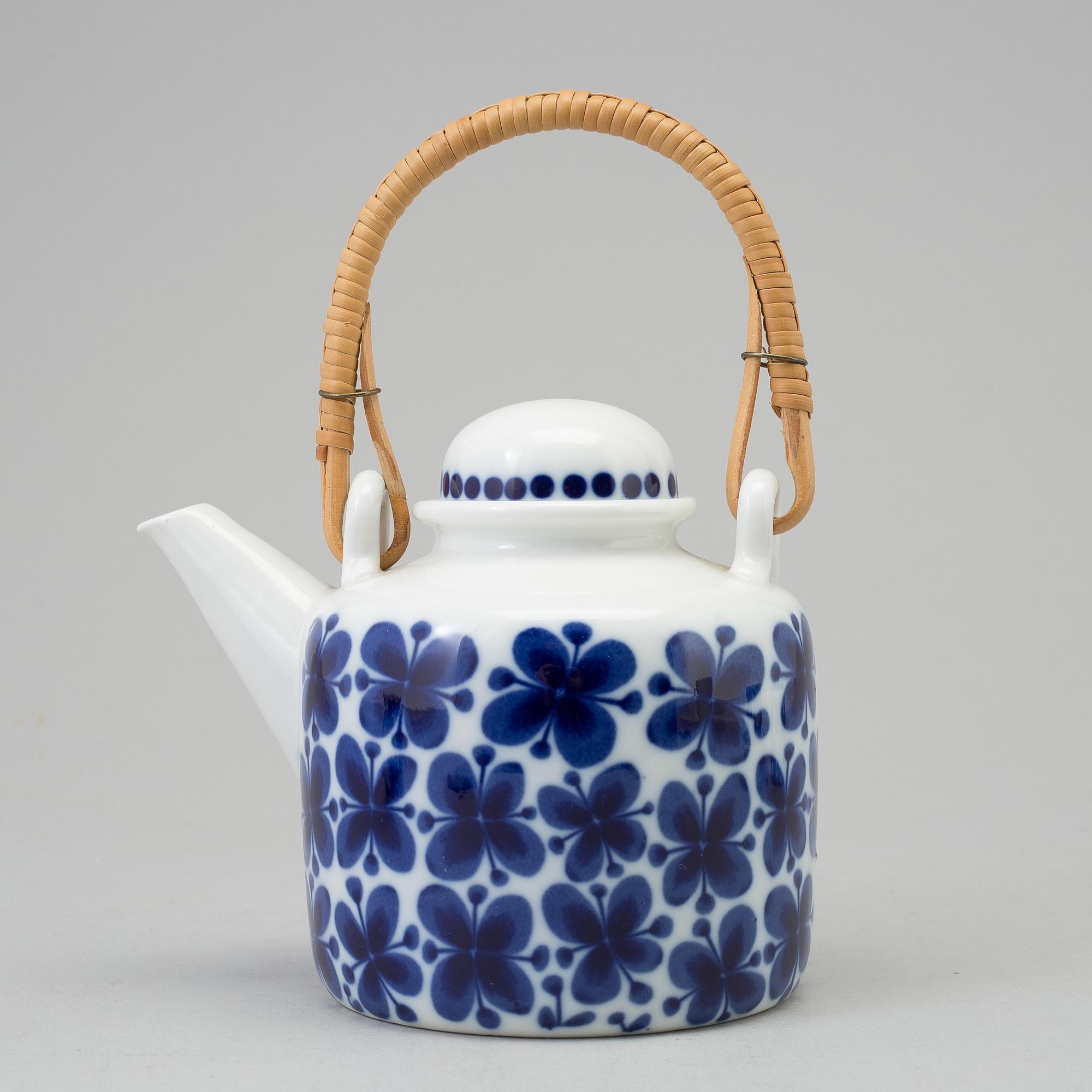 MARIANNE WESTMAN, kaffeservis 15 delar , porslin, "Mon amie" Rörstrand, 1960-tal.