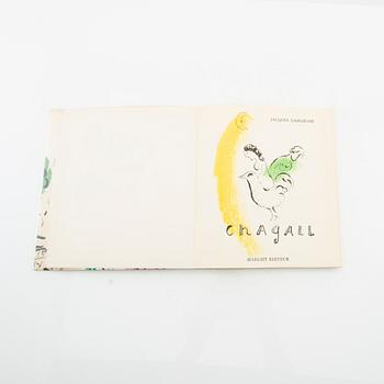 Marc Chagall, bok Jaques Lassaigne, Maeght Éditeur, Paris, 1957, med 15 litografier.