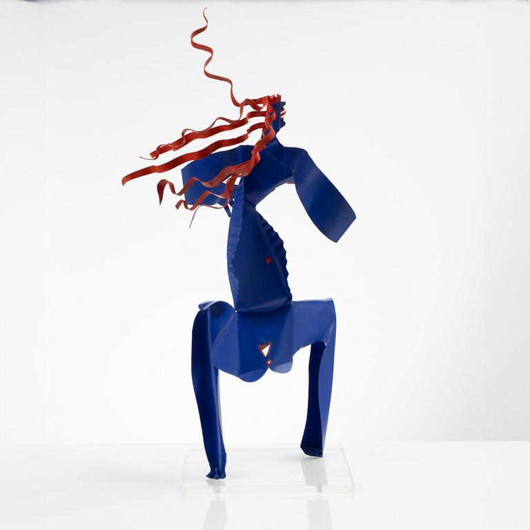 Timo Solin, Blue Woman.