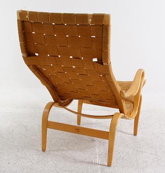 FÅTÖLJ. "Pernilla", Bruno Mathsson, 1961.