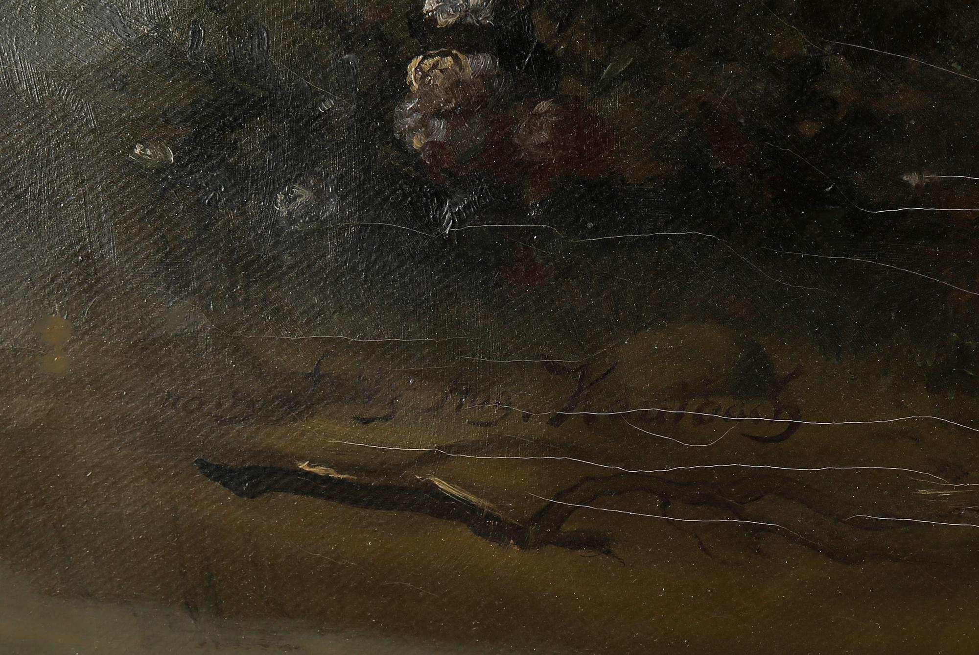 FRIEDRICH AUGUST VON KAULBACH, kopia efter, olja på duk, ej signerad.