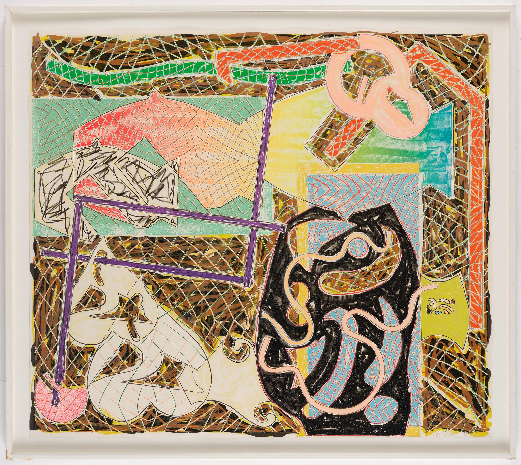 Frank Stella, "Shards II".