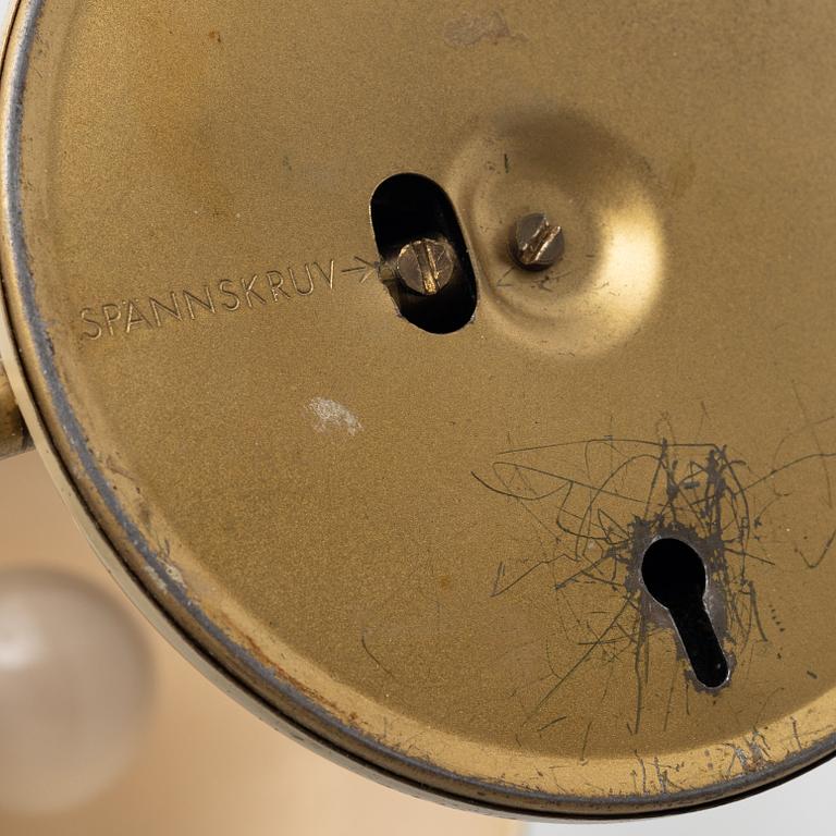 A wall lamp/table lamp, ASEA, Sweden, 1930's/40's.