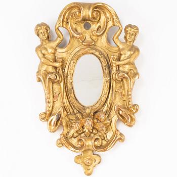 A Baroque style mirror, Southern Europe, 20th century.