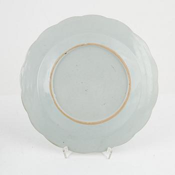 Four porcelain pieces, China, Qing dynasty, 18th-19th century.