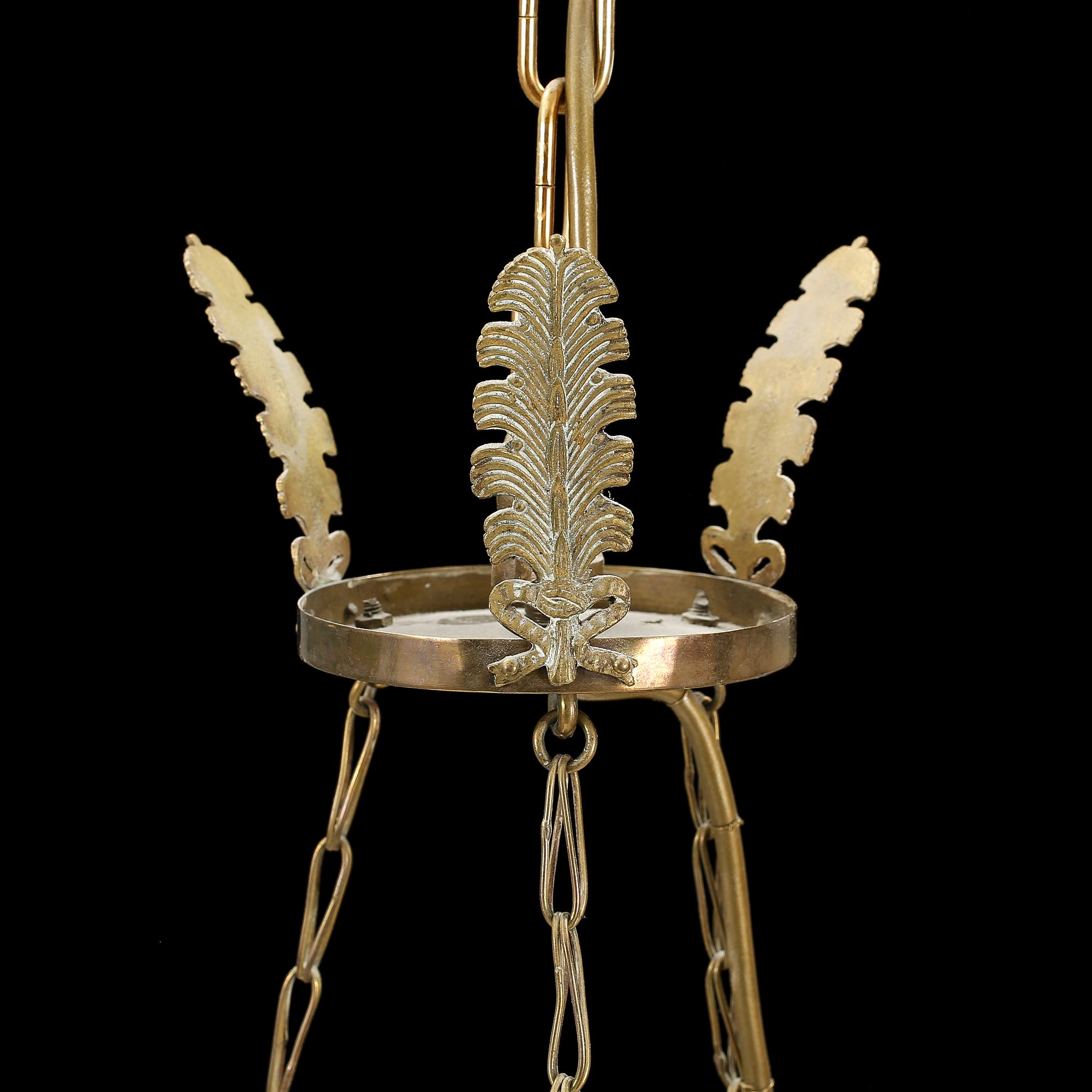 TAKAMPEL, empirestil, 1910-20-tal. Höjd ca 61 cm.