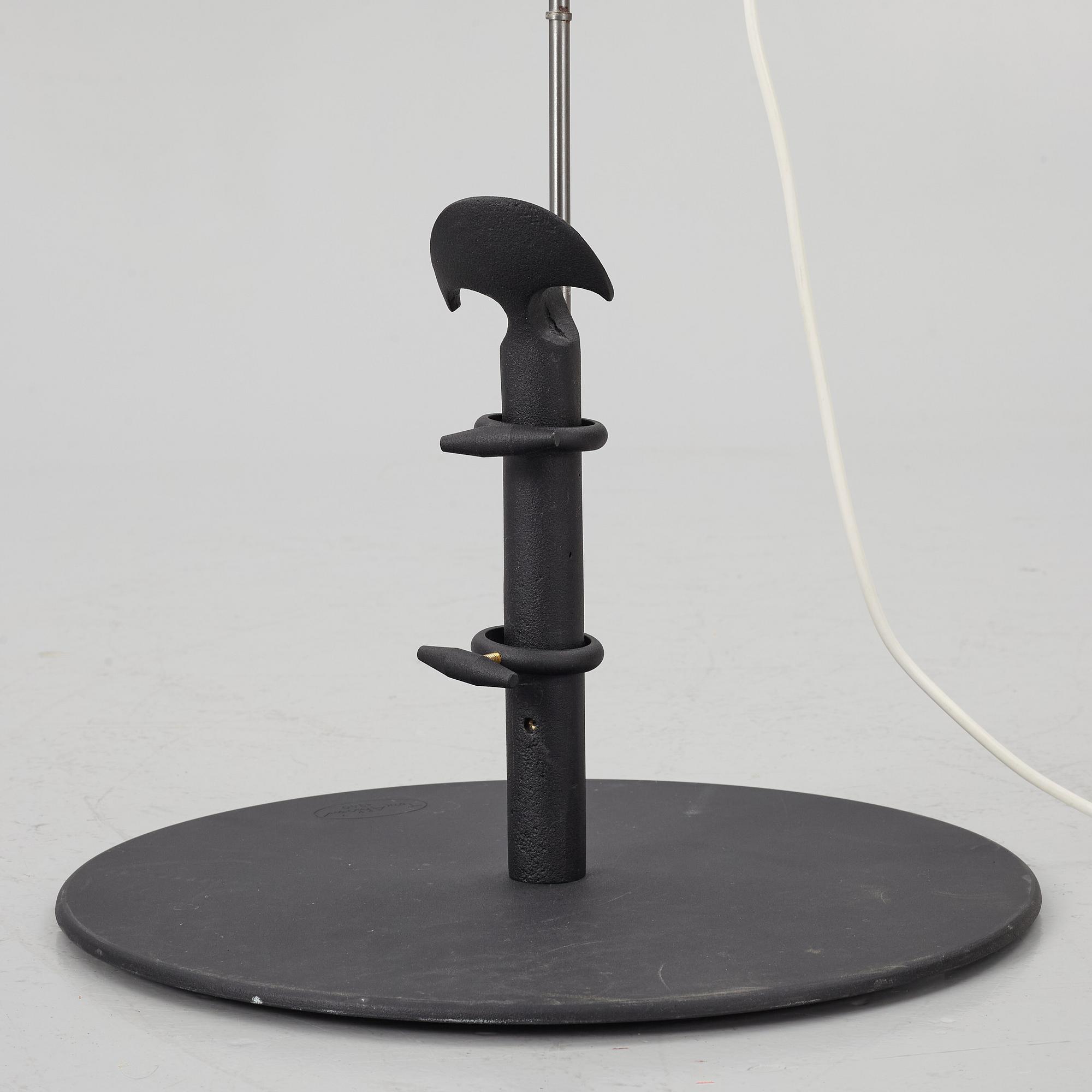 Tore Ahlsén, a 'Napoleon vid Nilen' floor lamp, Gärsnäs.