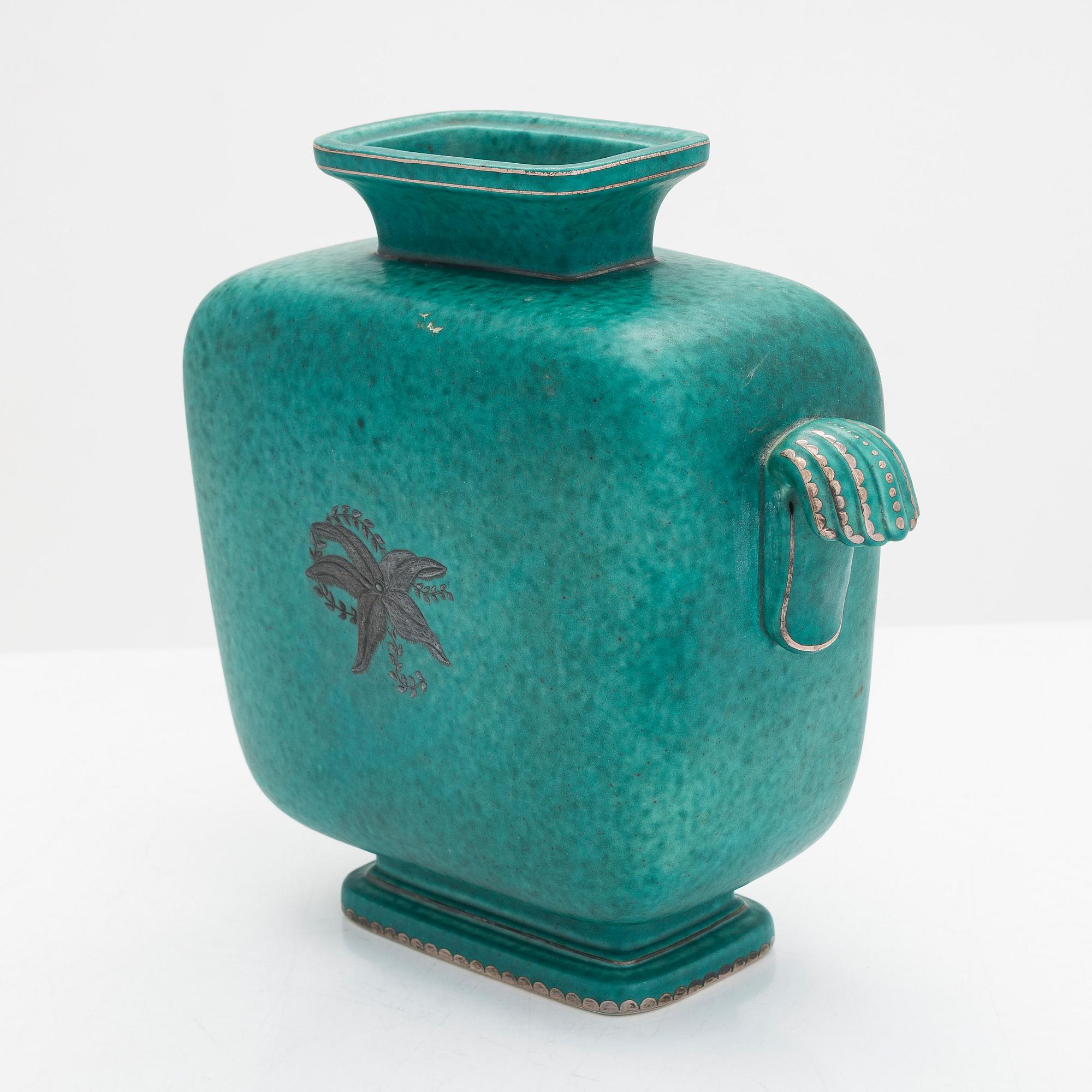 Wilhelm Kåge, vas, "Argenta", Gustavsberg.