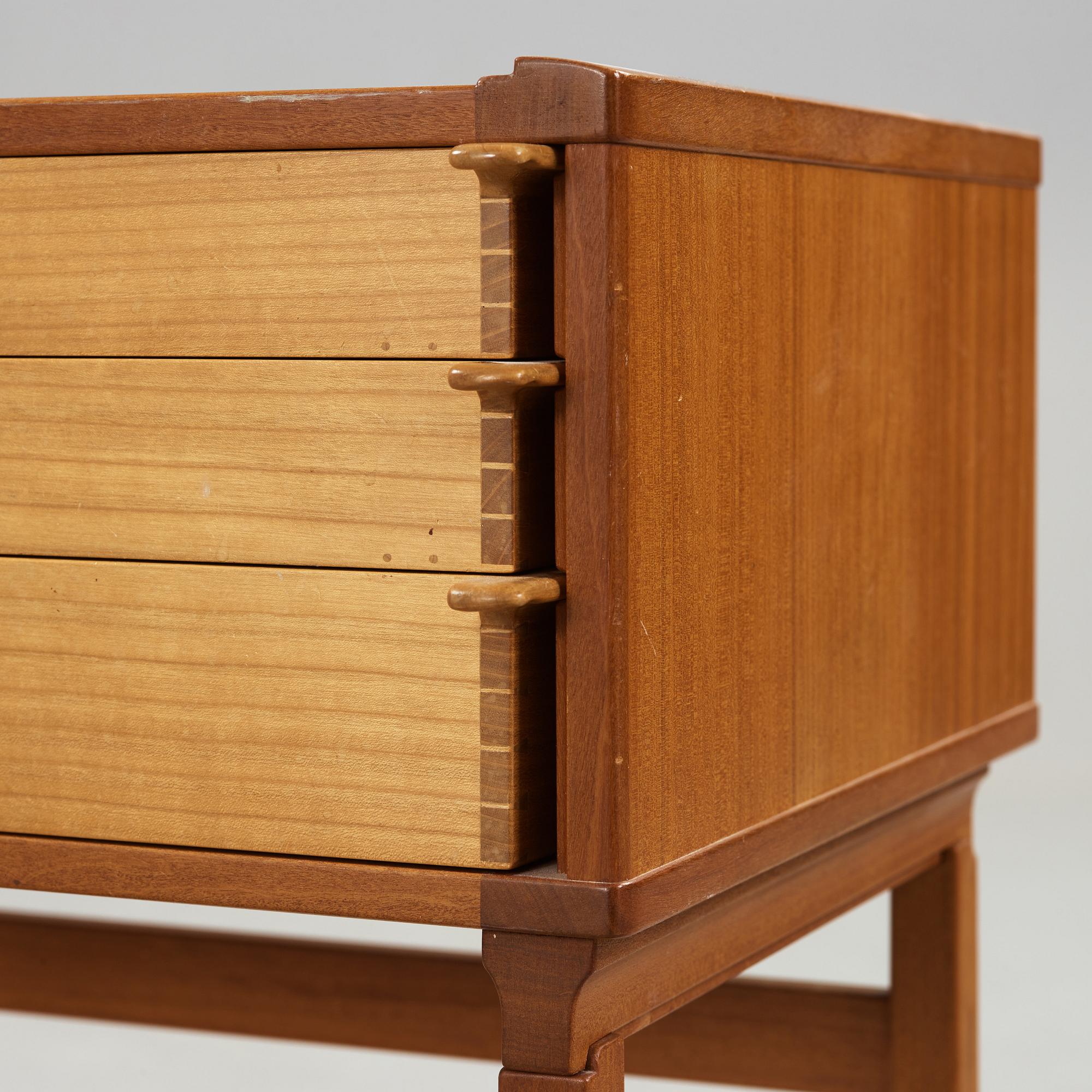 JAMES KRENOV, cutlery cabinet, 1960s.