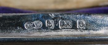 PARTI SILVER, 6 delar, bla Sverige och England. Sent 1800-tal till sent 1900-tal.