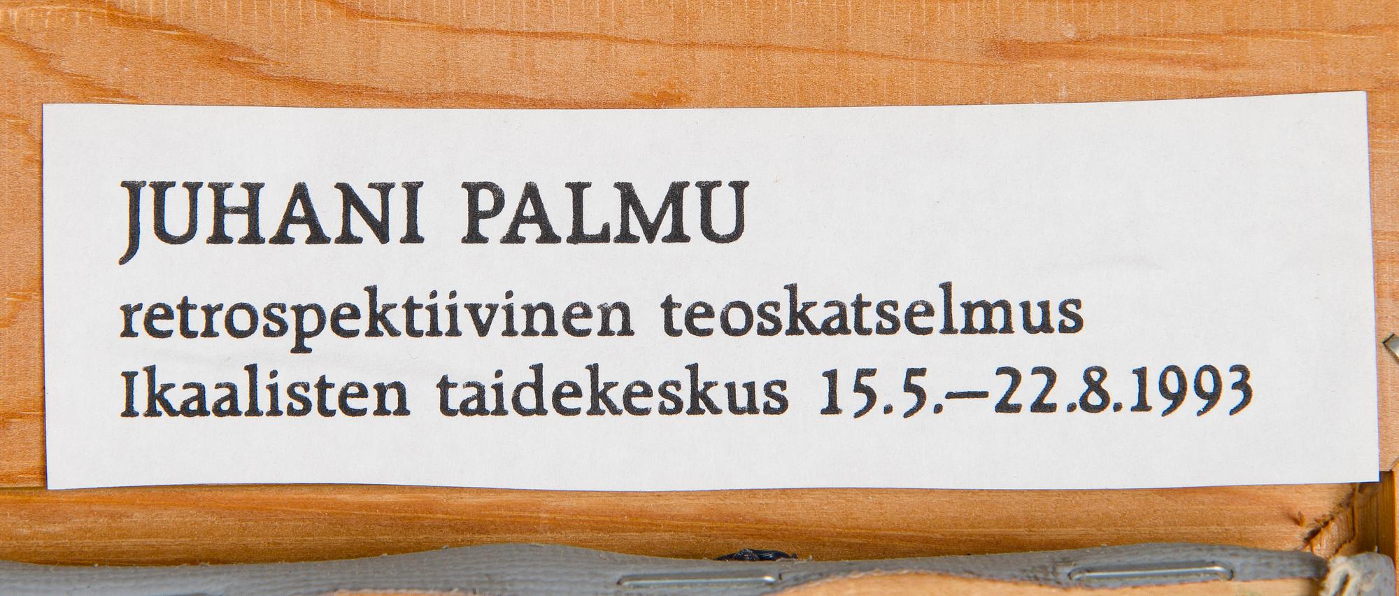 Juhani Palmu, Town in winter.