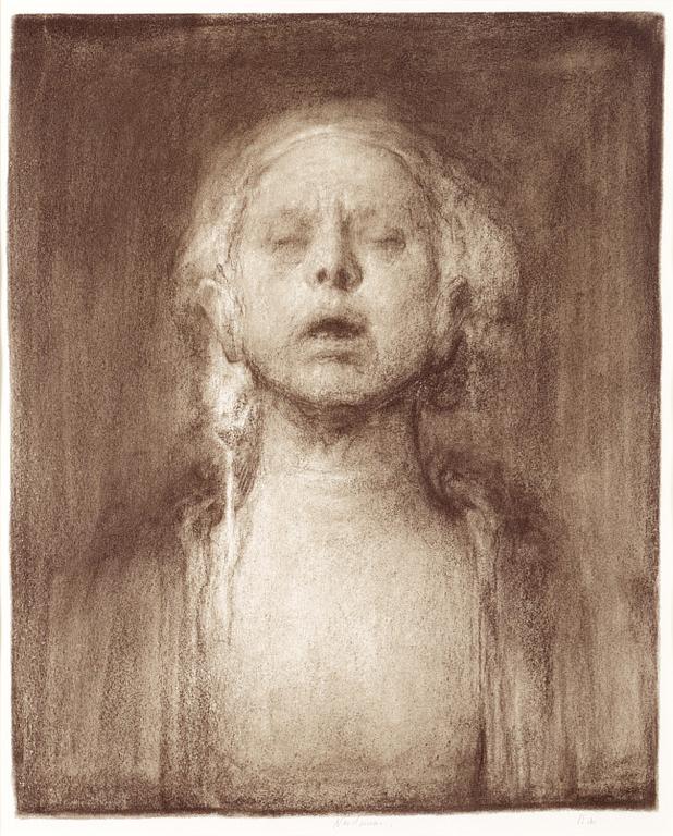 Odd Nerdrum, "Selvportrett".