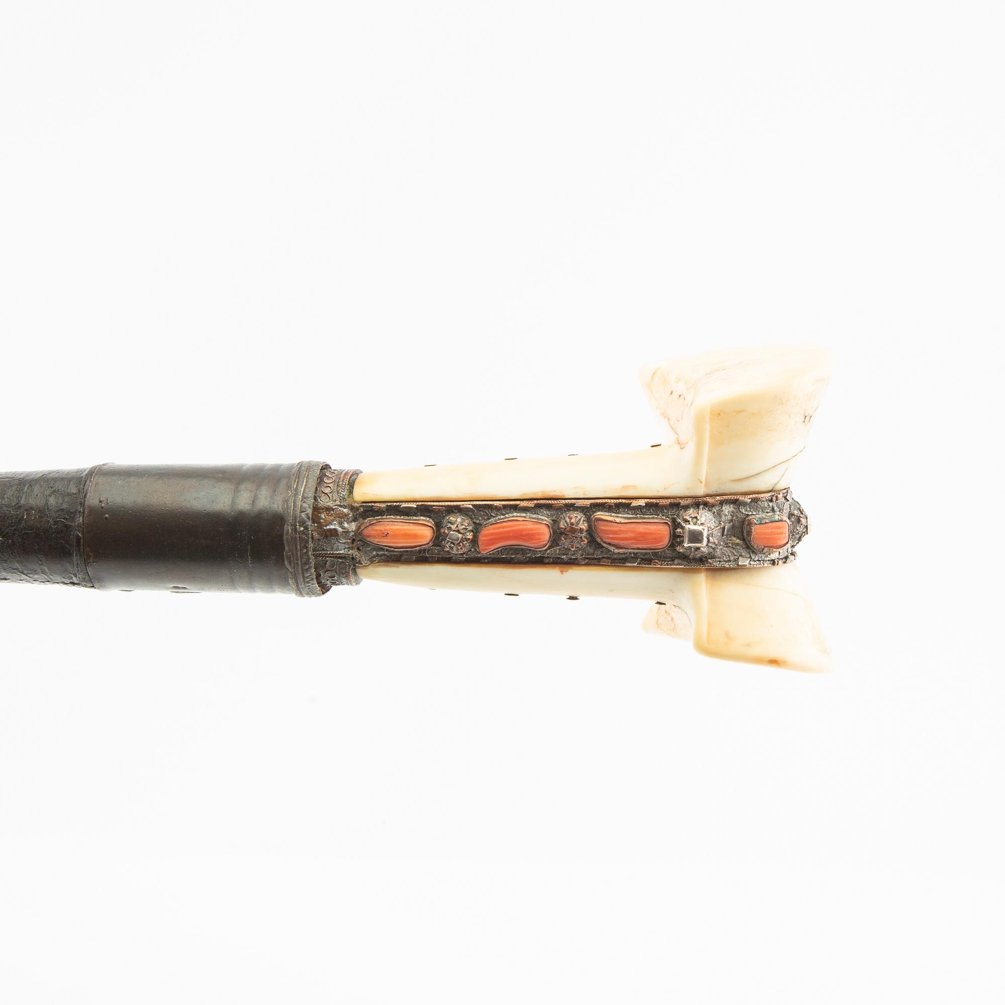 Yataghan, sword, Ottoman 19th century.