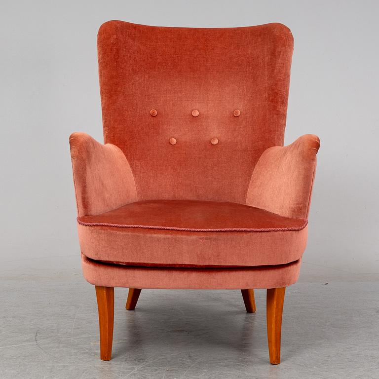 A 'Stora Furulid' easy chair by Carl Malmsten.