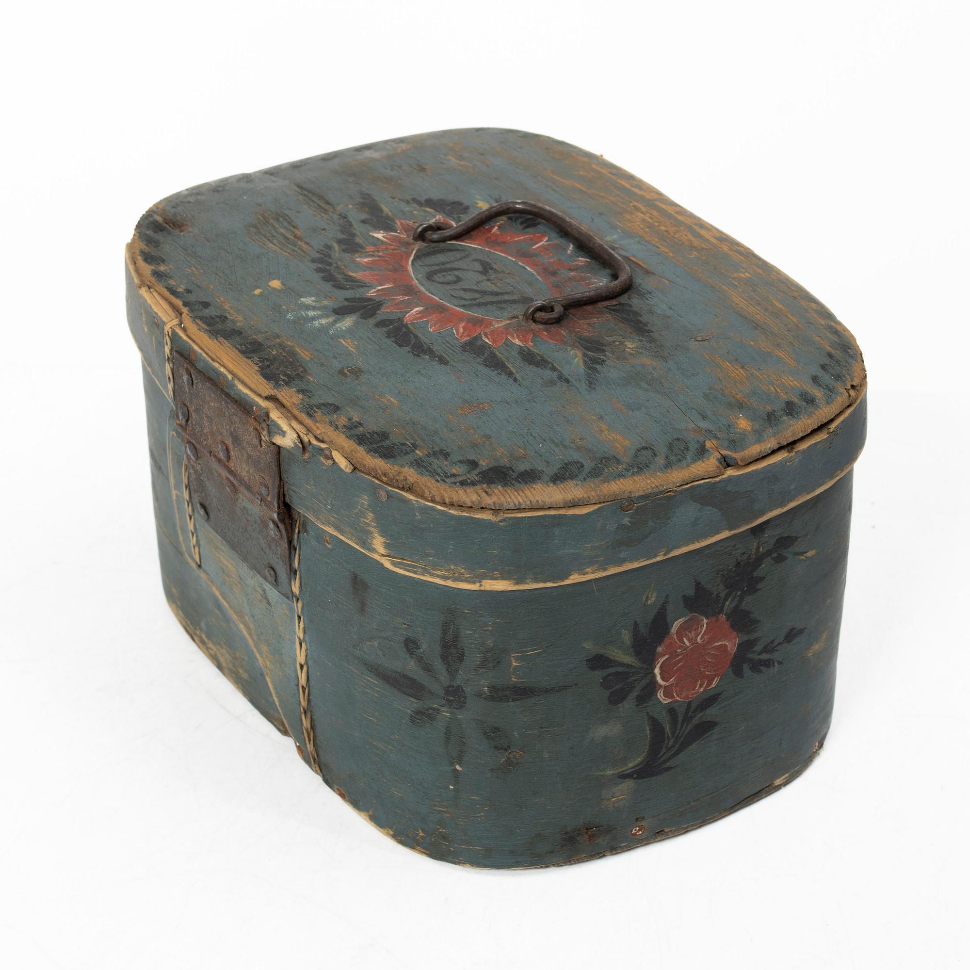 Skrin, allmoge, daterat 1820.