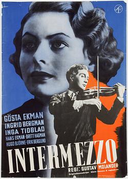 Anders Beckman · ANDERS BECKMAN, filmaffisch, litografiskt tryck, 1936, utgiven av Ivar Haeggström, Stockholm.