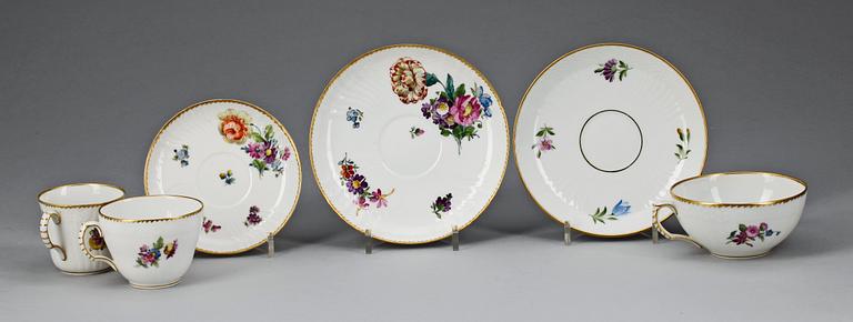 SERVIS, 153 delar, porslin. Royal Copenhagen, 18/1900-tal.