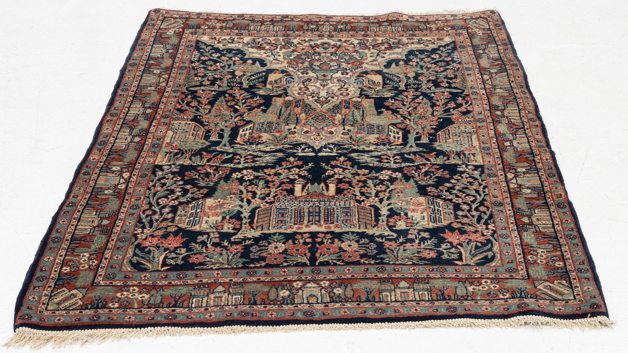 Matta, figural, 150x105 cm.