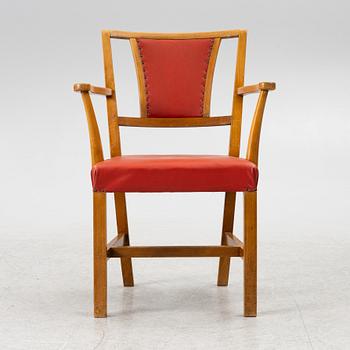 Josef Frank, a model B2163 armchair, Svenskt Tenn.