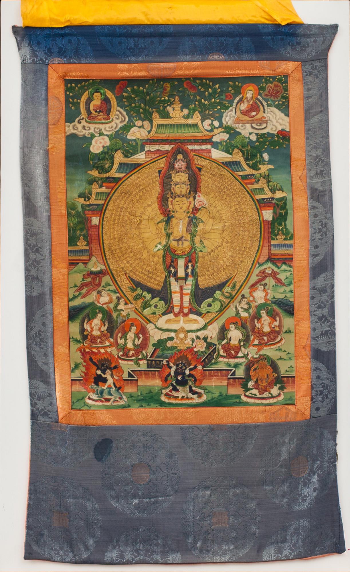 TANKA, Tibet, Avalokiteshvara.