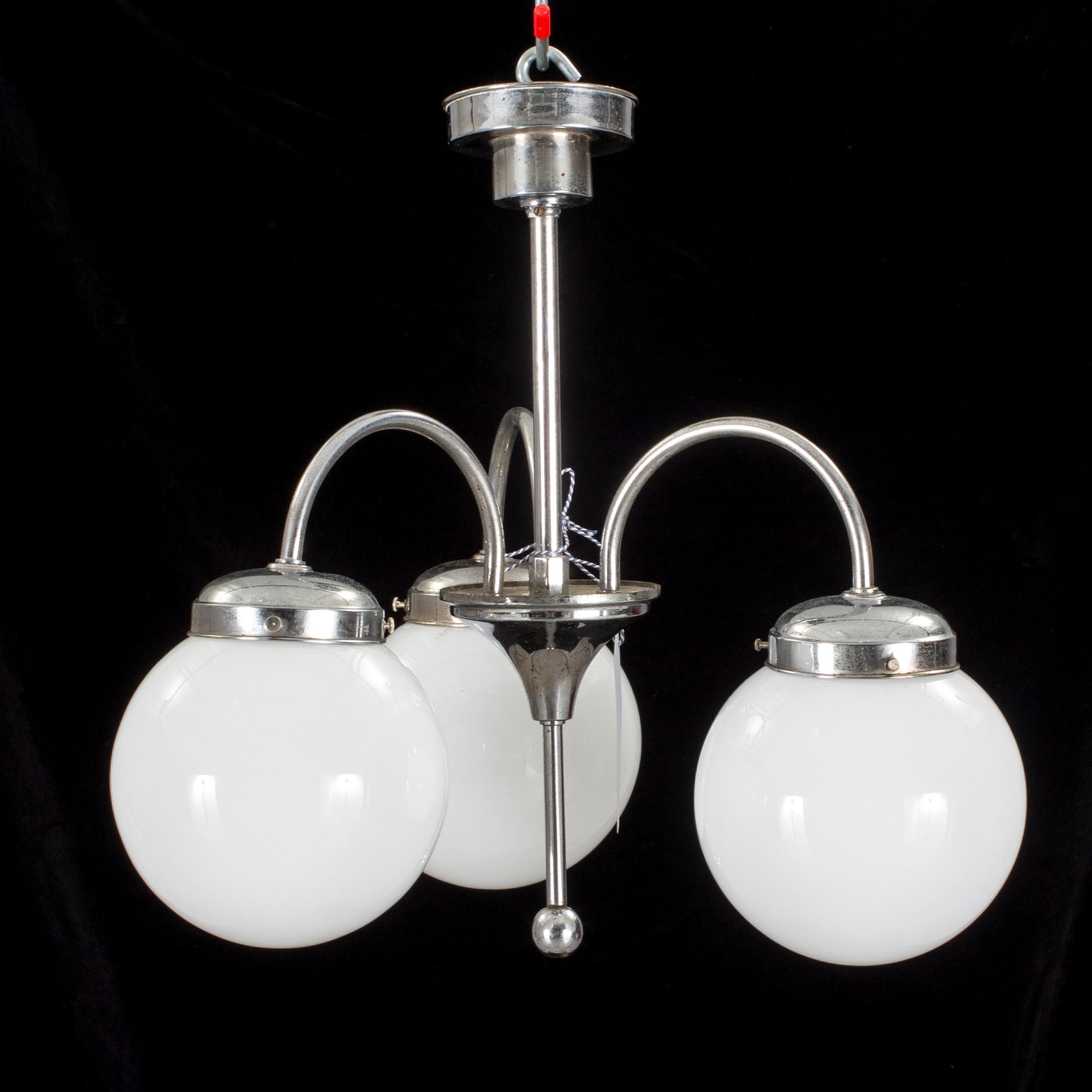 TAKLAMPA, art deco, 1920/30tal. Höjd ca 40 cm.
