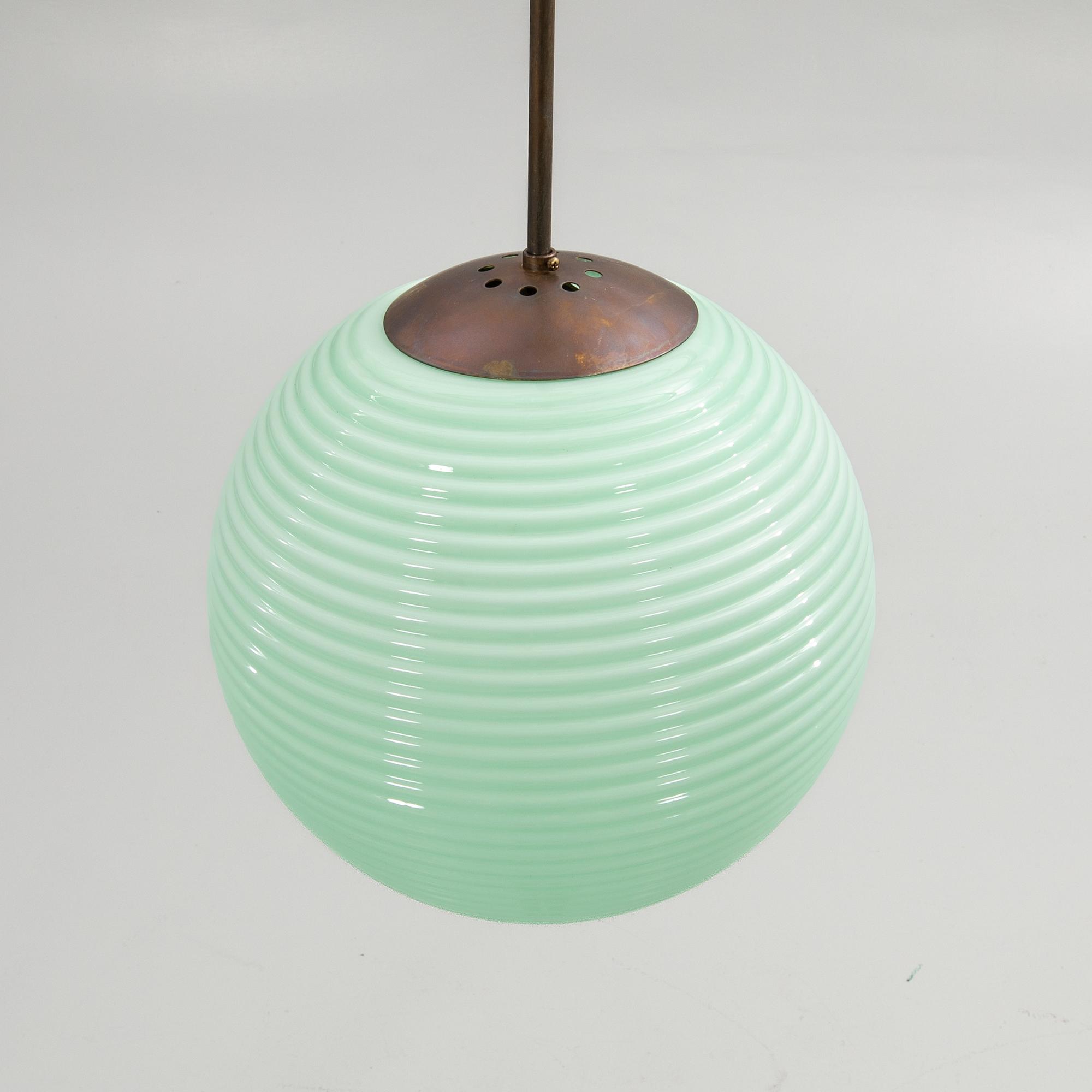 Ceiling lamp, Swedish Modern, 1940s.