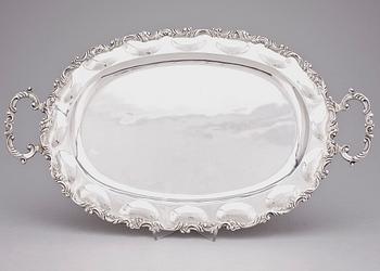 BRICKA, silver, Mexiko, 1900-tal. Tot vikt ca 1210g.