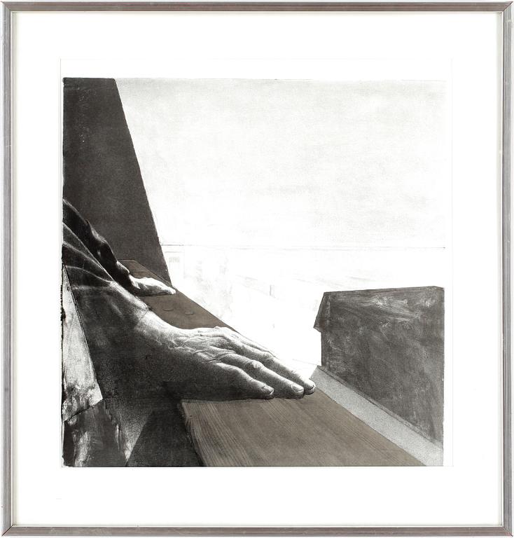 JOHN ERIK FRANZÉN, färglitografi, signerad o numrerad 34/150, daterad 1988.