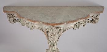 KONSOLBORD, rokoko, 1700-tal.