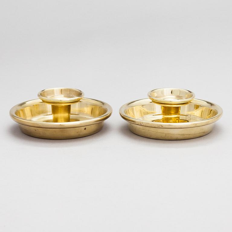 Bertel Gardberg, a pair of candlesticks for Boda Finland.