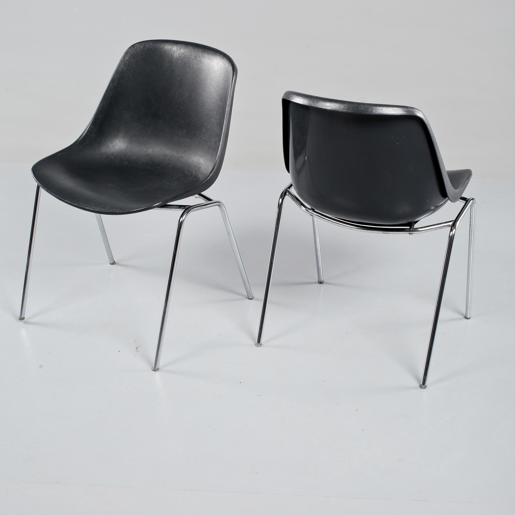 STOLAR, 8 st, "Polaris" Eero Aarnio, formgiven 1966.