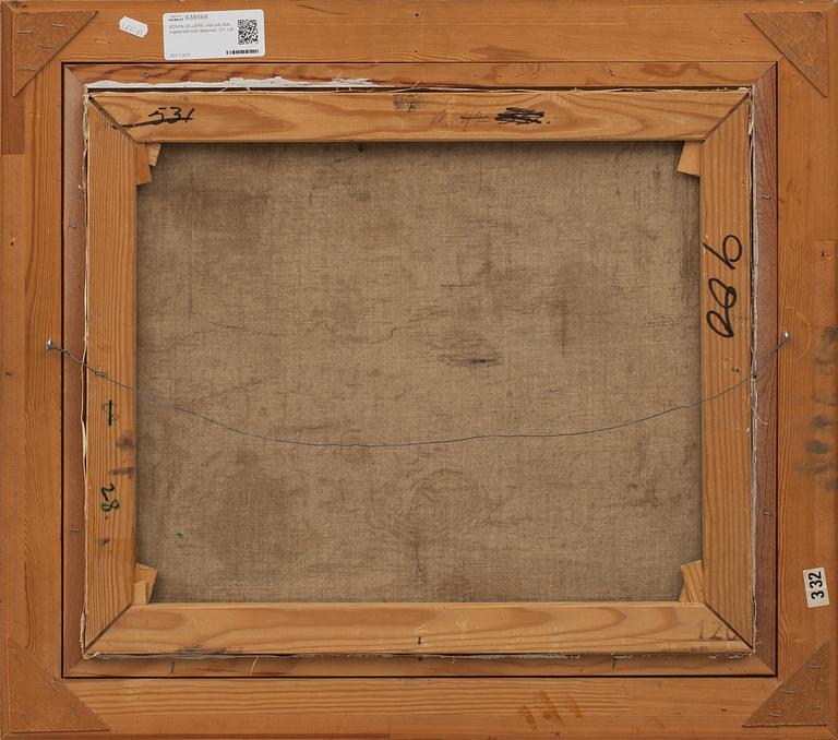 EDVIN OLLERS, olja på duk, signerad och daterad -27.