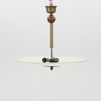 Ceiling lamp 1940s.