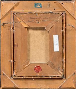 PEDER SEVERIN KRÖYER, oil on relined canvas, signed SK and dated 1872.