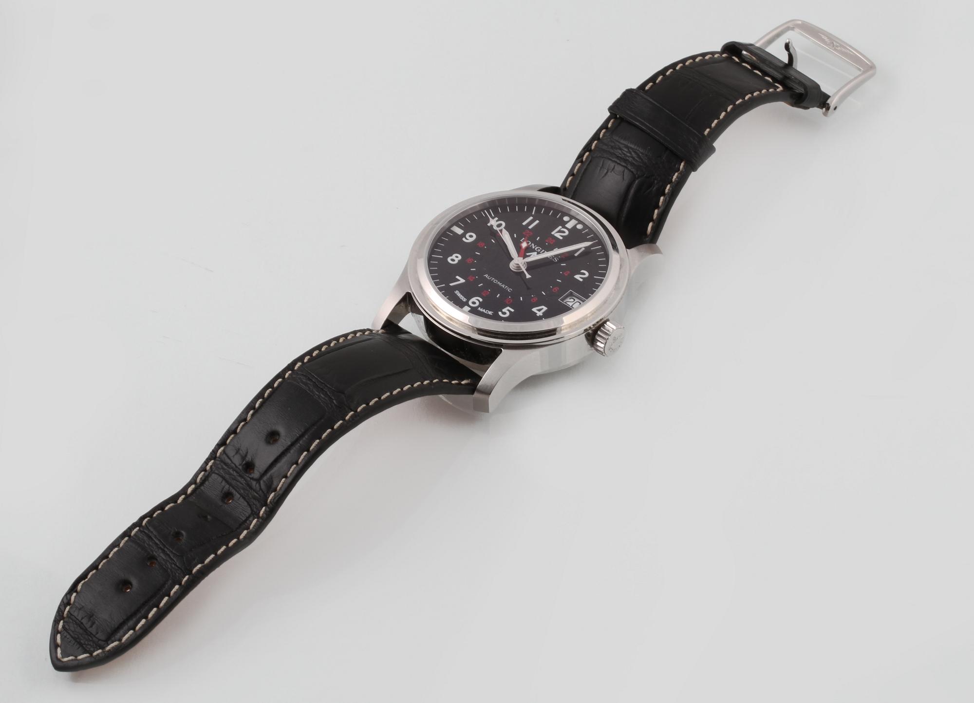 ARMBANDSUR, herr, stål, Longines, "Heritage Avigation".