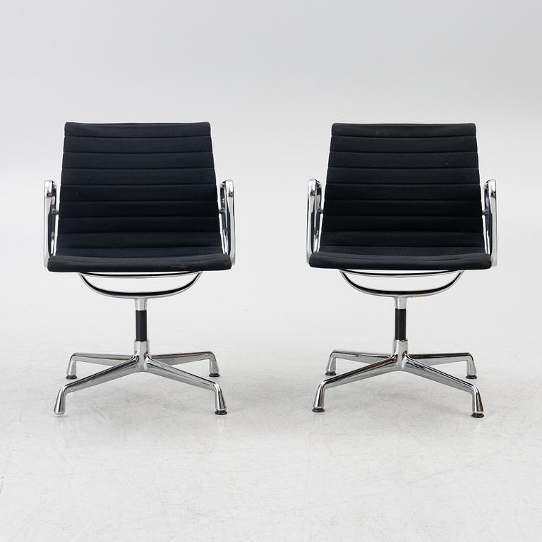 Charles & Ray Eames, armchairs, a pair, model EA 108, Vitra.