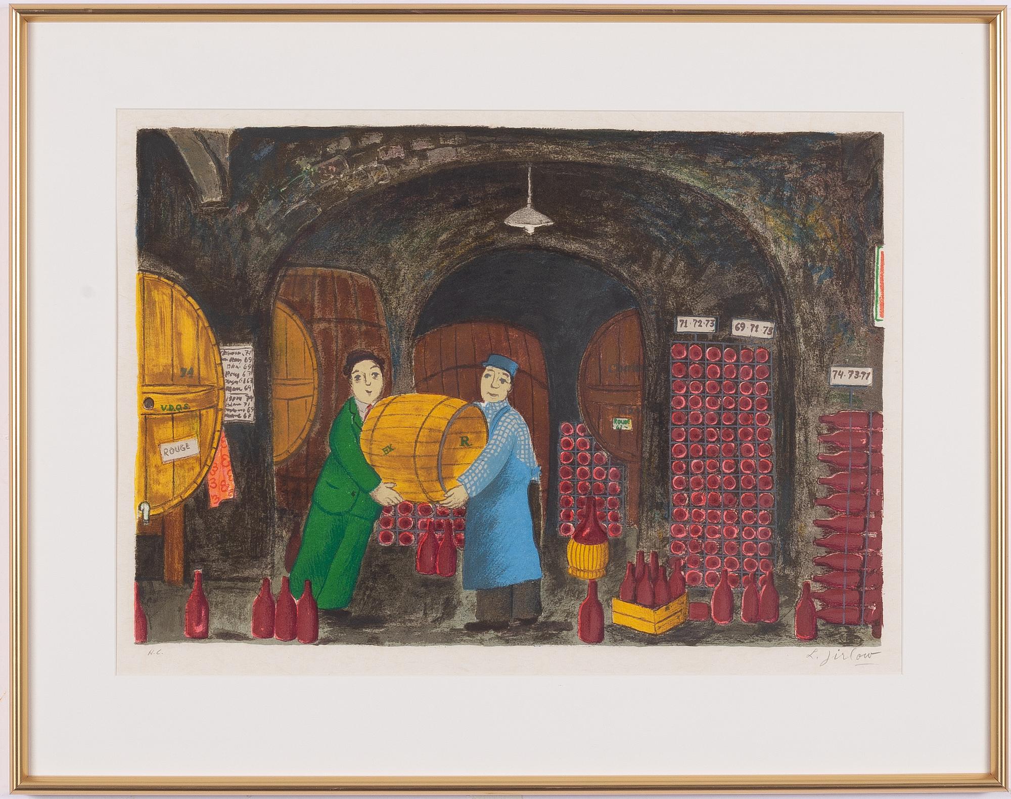 Lennart Jirlow, "Vinkällaren II".