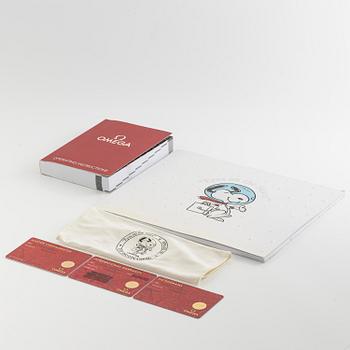 Omega, Speedmaster, Moonwatch, Professional, "Silver snoopy award" 50th Anniversary, ca 2023.