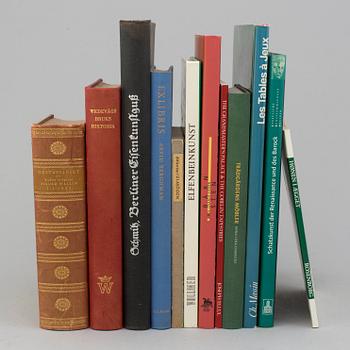 BOOKS, 12 vol, about applied art.