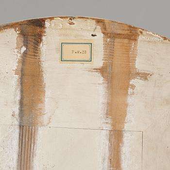 A Swedish Transition Rococo/Gustavian 18th century longcase clock.