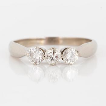 A diamond ring.