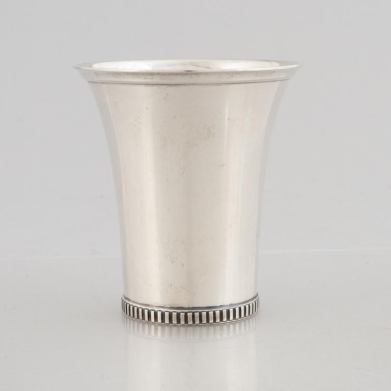 A Danish silver beaker, mark of Grann & Laglye, Copenhagen 1932.