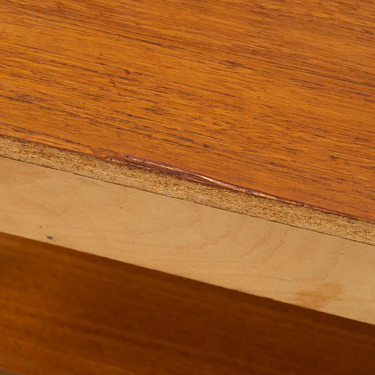 Sängbord, ett par, Carlströms Möbelfabrik, Bjärnum, 1950/60-tal.