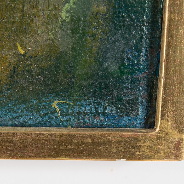 BARBRO ANDERSSON, "Sommaren", oil on paper, signed and dated 1988.