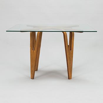 Pi Sarpaneva, a  'TF1' prototype coffee table manufactured by Ratti Company Monza 1958.