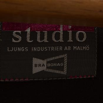 FÅTÖLJER, 2 st, Bra Bohag, Ljungs industrier Malmö, 1900-talets mitt.