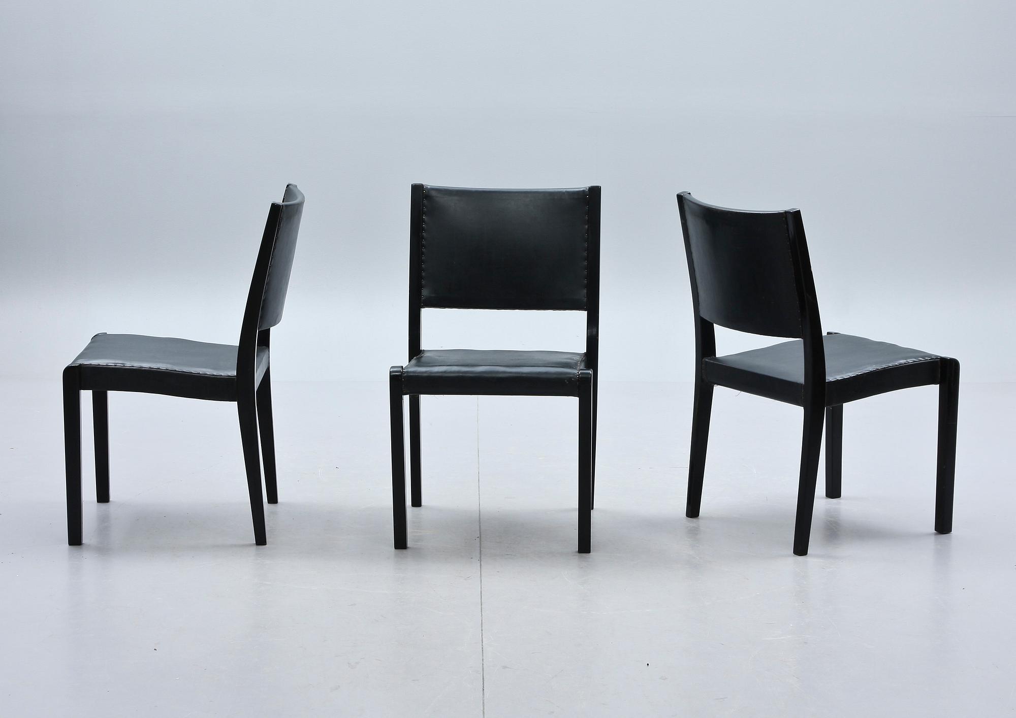 STOLAR, 6 st, Gustav Axel Berg, 1900-talets mitt.