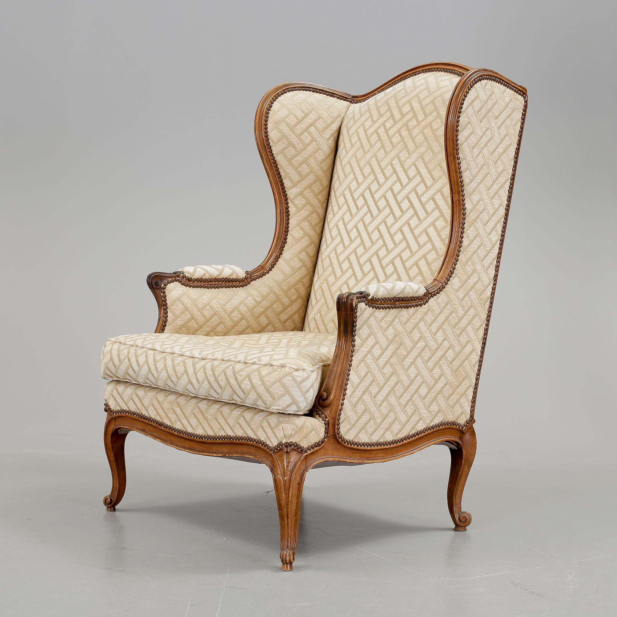 FÅTÖLJ, Louis XV-stil, 1900-talets första hälft.