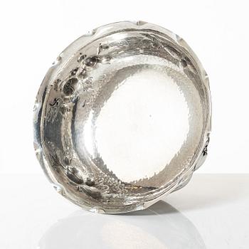 Eric Råström, a silver bowl, CG Råström, Stockholm 1976.