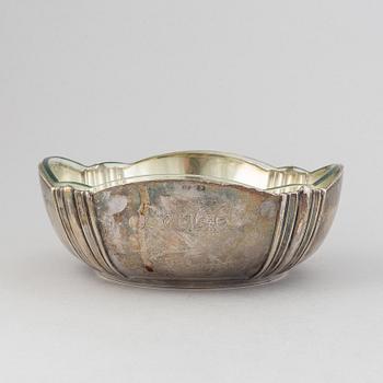 Skål, Silver och glas, Finland, 1923.